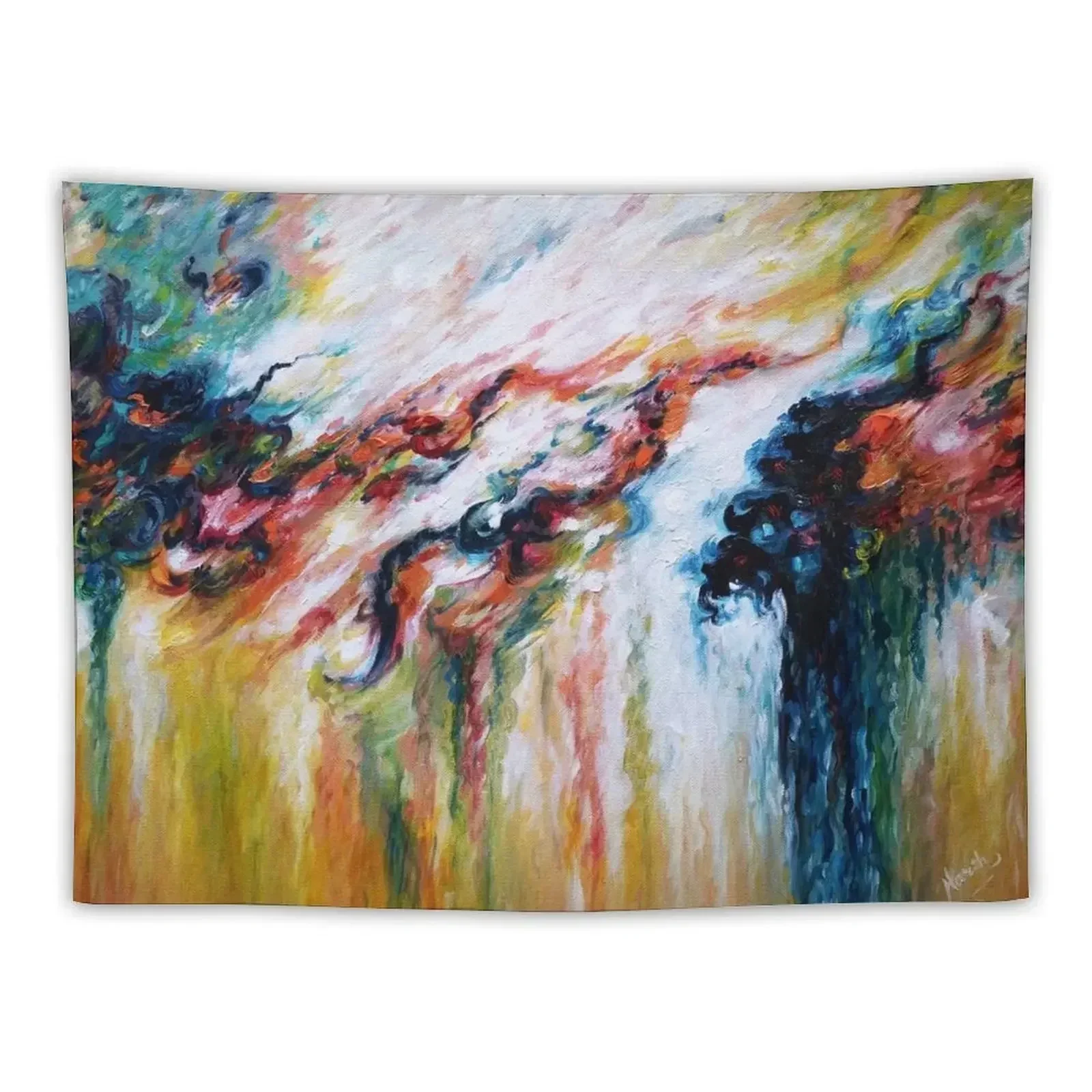 Tranquility - Abstract Tapestry Home Decorators Room Decoration Aesthetic Tapestry