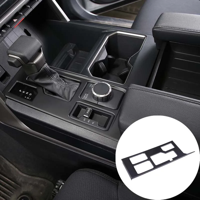 

Для Toyota Tundra 2022-2024 ABS центральное управление переключение передач Панель обшивка рама отделка стикер защитные аксессуары