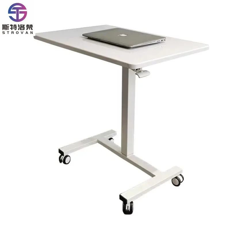 

Learning Table Tilt Desktop Office Desk Height Adjustable Ergonomic Lifting Standing Desk Single Leg Pneumatic Sit Stand Desk