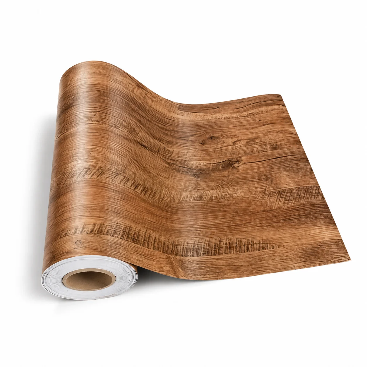 Papel Tapiz Autoadhesivo con Diseño de Madera de Roble Rústico – Papel de Contacto Removible Resistente al Agua y a los Arañazos para un Estilo Rústico y Cálido