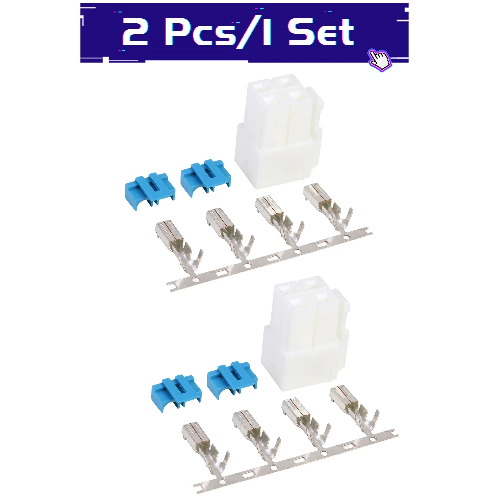 4-Pin Power Connector Plug for Icom IC-7000 IC-7100