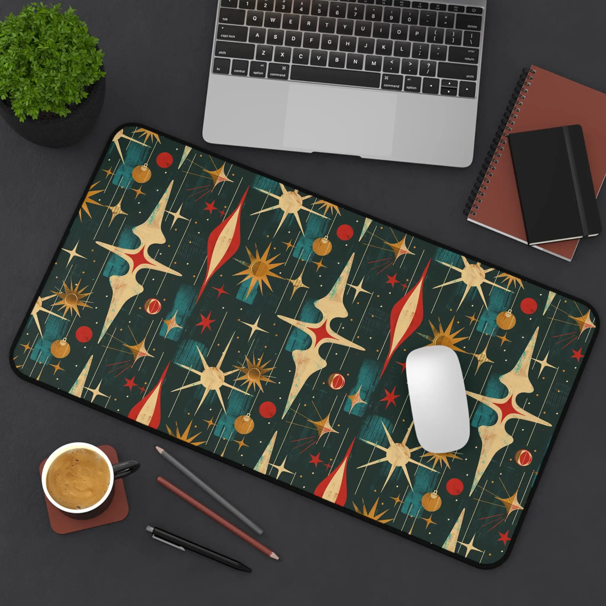 

Medieval Modern Style Mouse Pad, Geometric Pattern Desk Mat, Gamer Gift, Birthday and Holiday Gift, Office Decoration XXL
