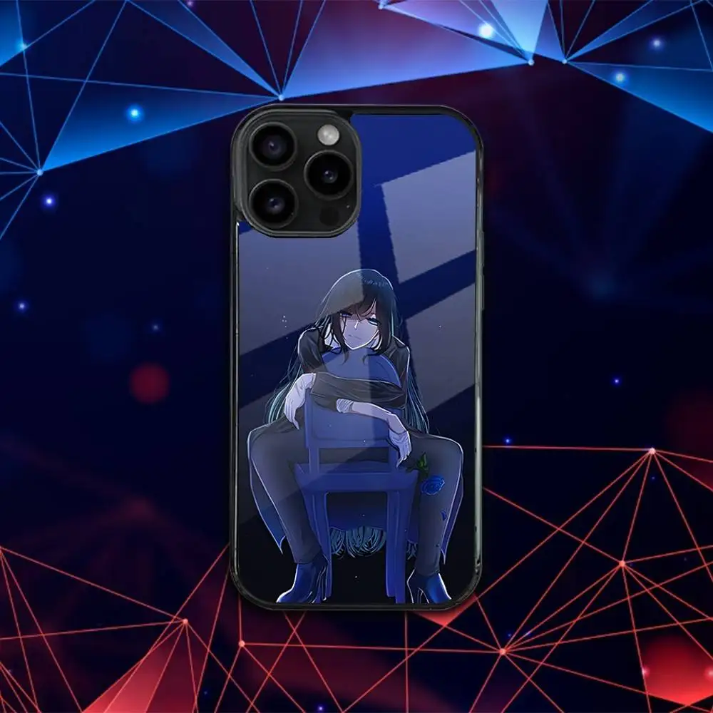 حافظة هاتف A-Ado K-Kyogen X Uta لهاتف iPhone 17,16,15,14,13,12,11,Pro,Max,Plus,Mini,SE4,E شحن لاسلكي Magsafe مغناطيسي