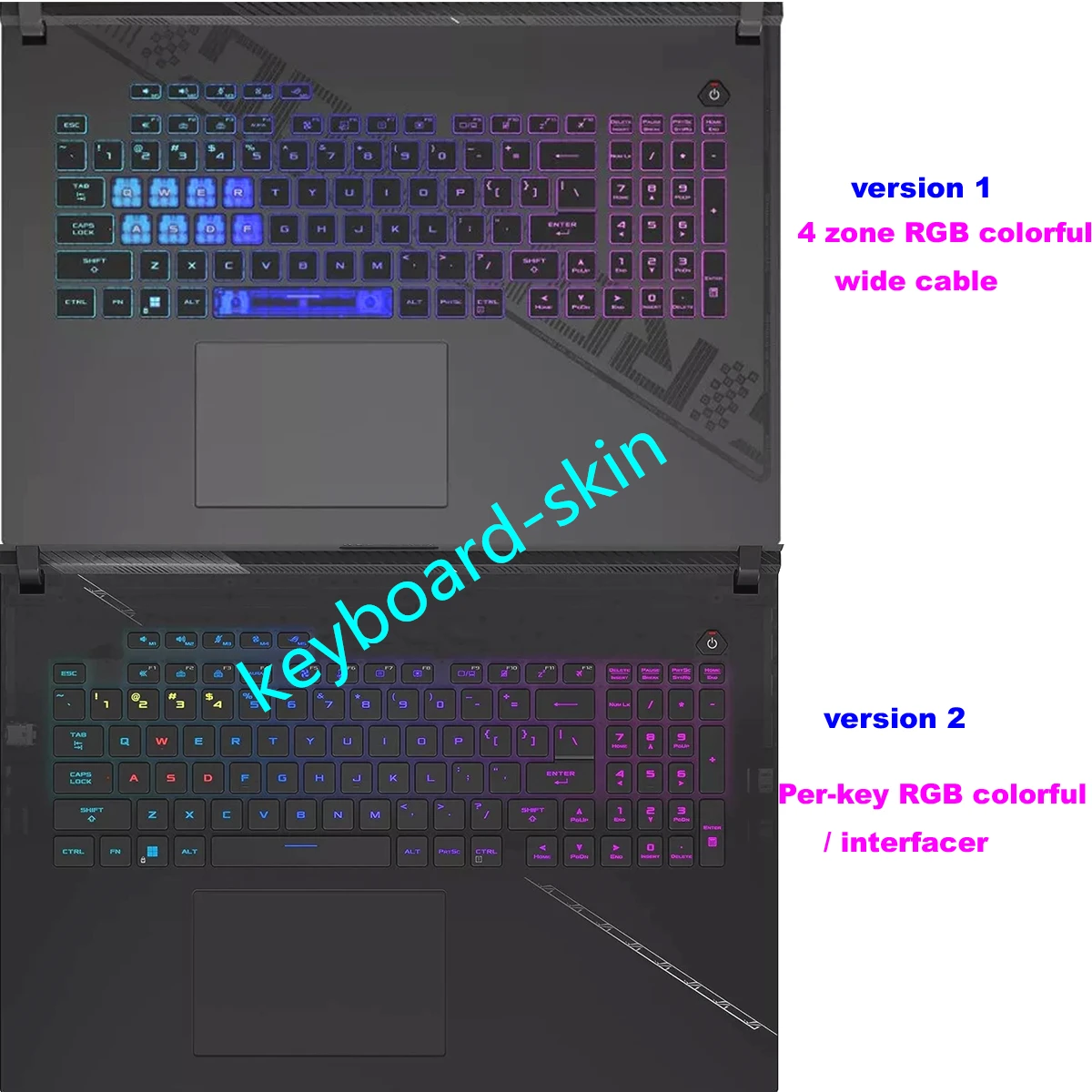 New RGB / interface US Backlit Keyboard For ASUS ROG G18 G814 G814J G814JV G814JVR G814JZR G834 G834J G834JZR G834JY G834JYR