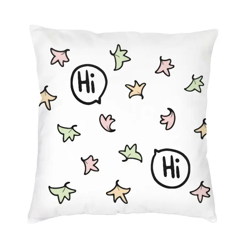 Vibrant Heartstoppers Hi Square Throw Pillow Cover Decoration 3D Double Side Printing Charlie And Nick Cushion Cover for Sofa
