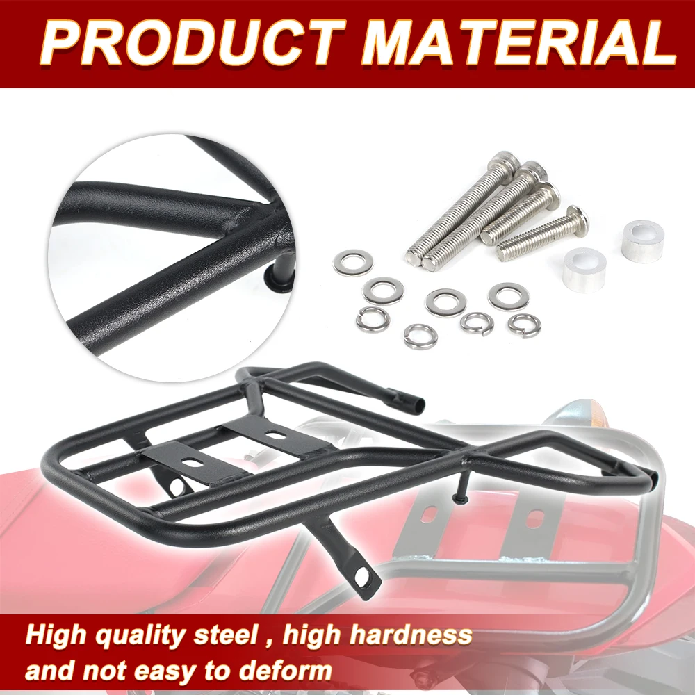 Portapacchi Posteriore per Moto Honda CRF300L CRF 300L Rally 2021 2022 2023 2024 2025 2026