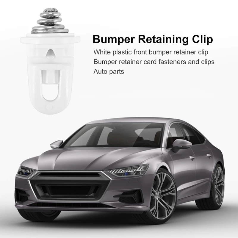 คลิปยึดกันชนหน้า4ชิ้นสำหรับเปอโยต์407 407SW 607ซีตรอง C5 743712