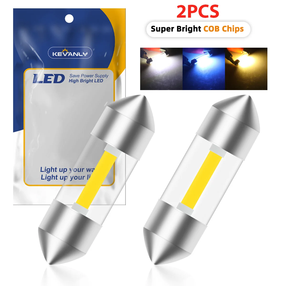 2PCS C10W C5W Led I…