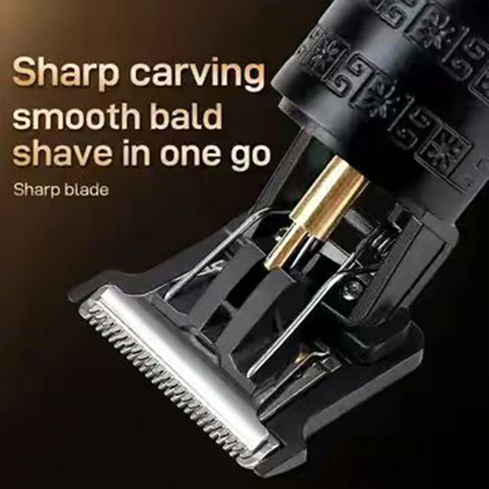 ماكينة حلاقة رجالية احترافية من الأجهزة المنزلية، ماكينة حلاقة صغيرة بتصميم تنين