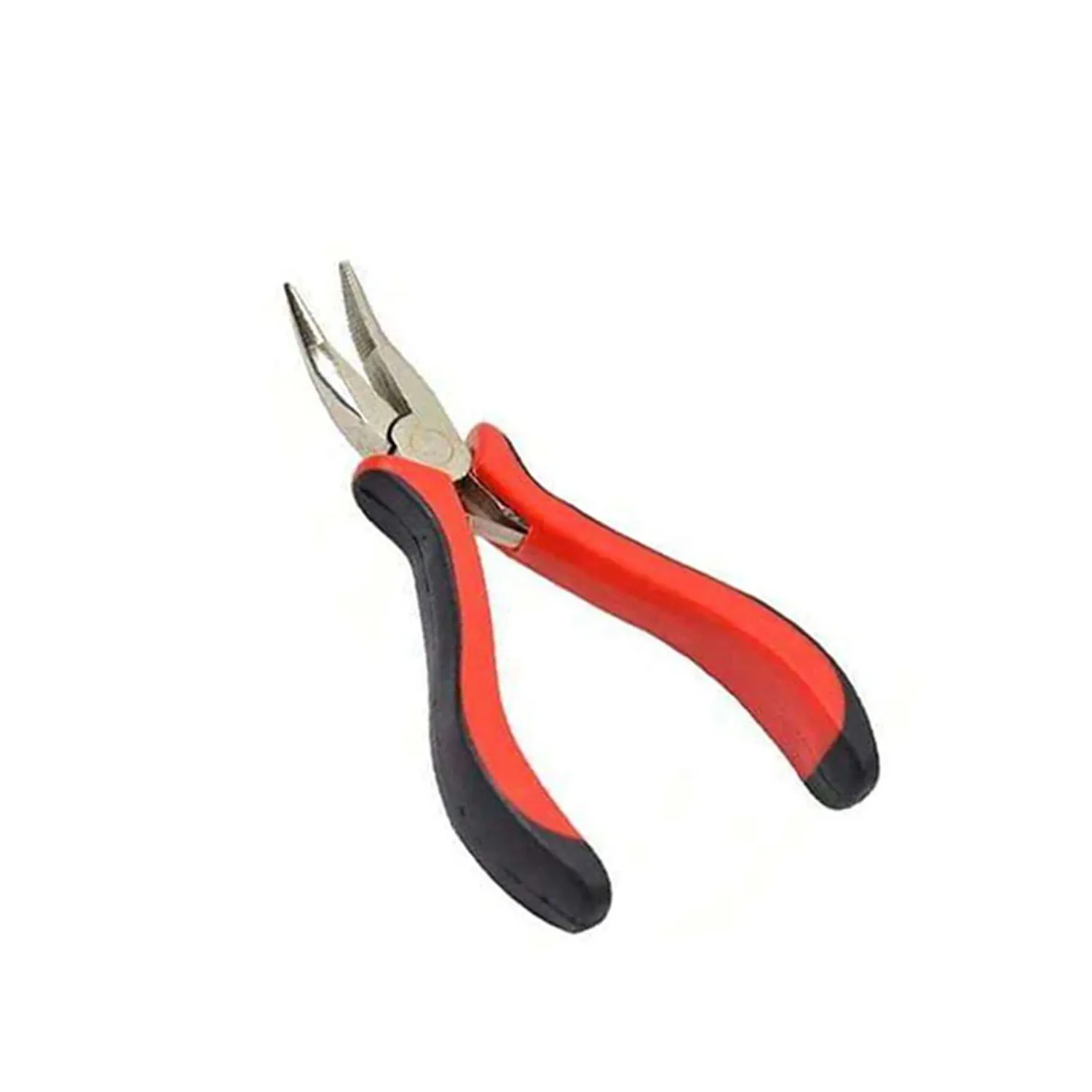 1 قطعة 4.9 بوصة صغيرة عازمة الأنف ذو طيات الشعر التمديد ذو طيات ل الديكور مايكرو حلقة وصلات شعر اكسسوارات أدوات