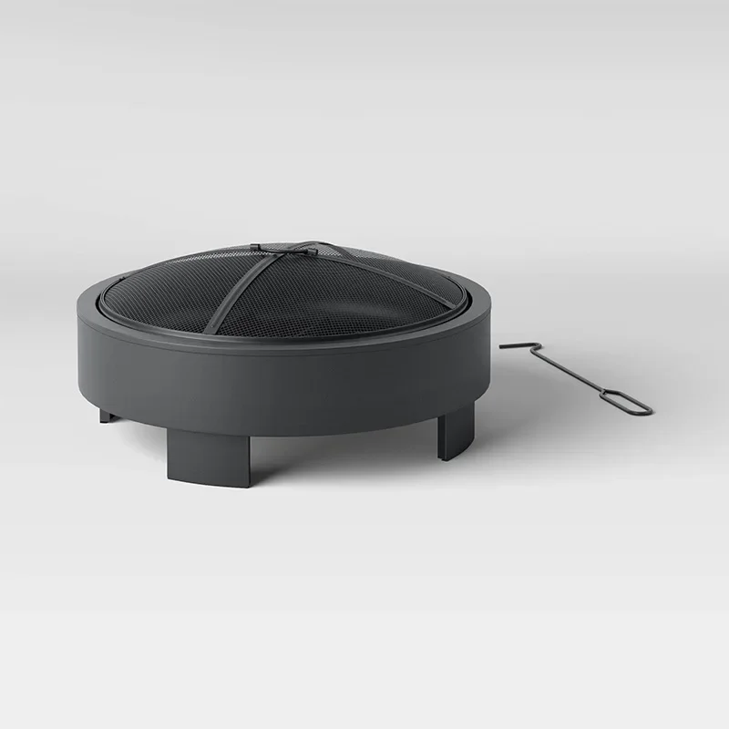 Grill brazier Bonfire brazier Household firewood brazier Winter heating Outdoor courtyard BBQ grill Charcoal grill