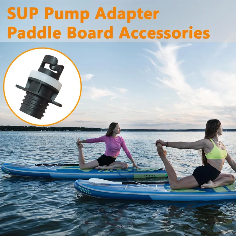 Kayak Inflatable Pump Adapter Air Valve Conversion Adapter for SUP Paddle Boards High-Pressure Electric Air Pump