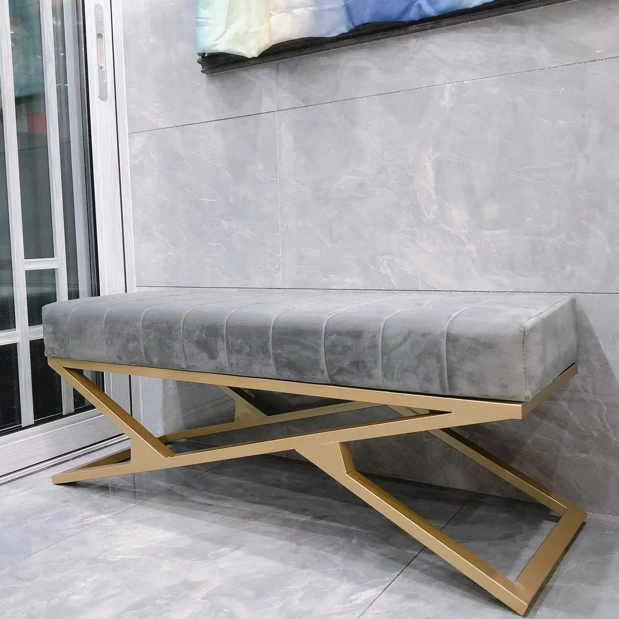 

For Porch Shoe Stool, Simple Ottoman, Bed End Sofa,Hallway Furniture, Shop Rest Bench,Bedroom Dressing Stool,пуфик в прихожую