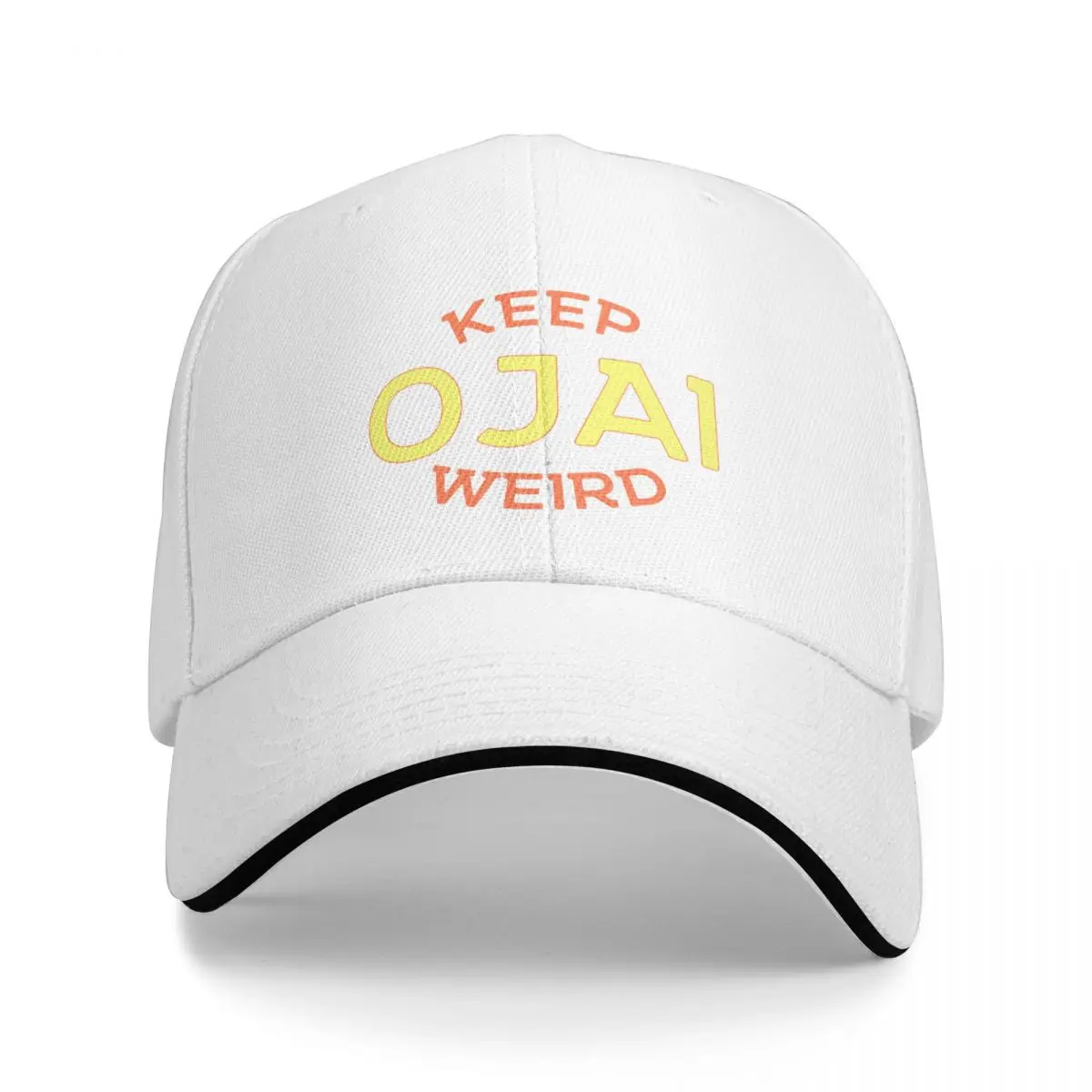 Keep Ojai Weird Baseball Cap Designer Hat New In Hat Visor Golf Women Men's