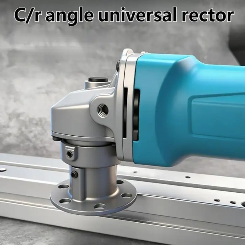 High Precise Adjustable Chamfering Attachment Guide Chamfering Device For 100 Grinder In Woodworking M4YD