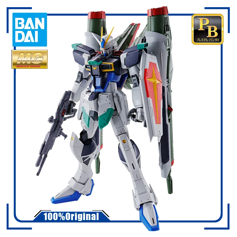 BANDAI PB Limit MG 1/100 ZGMF-X56S/Y Blast Impulse Gundam Assembly Model Action Toy Figures Children's Gifts