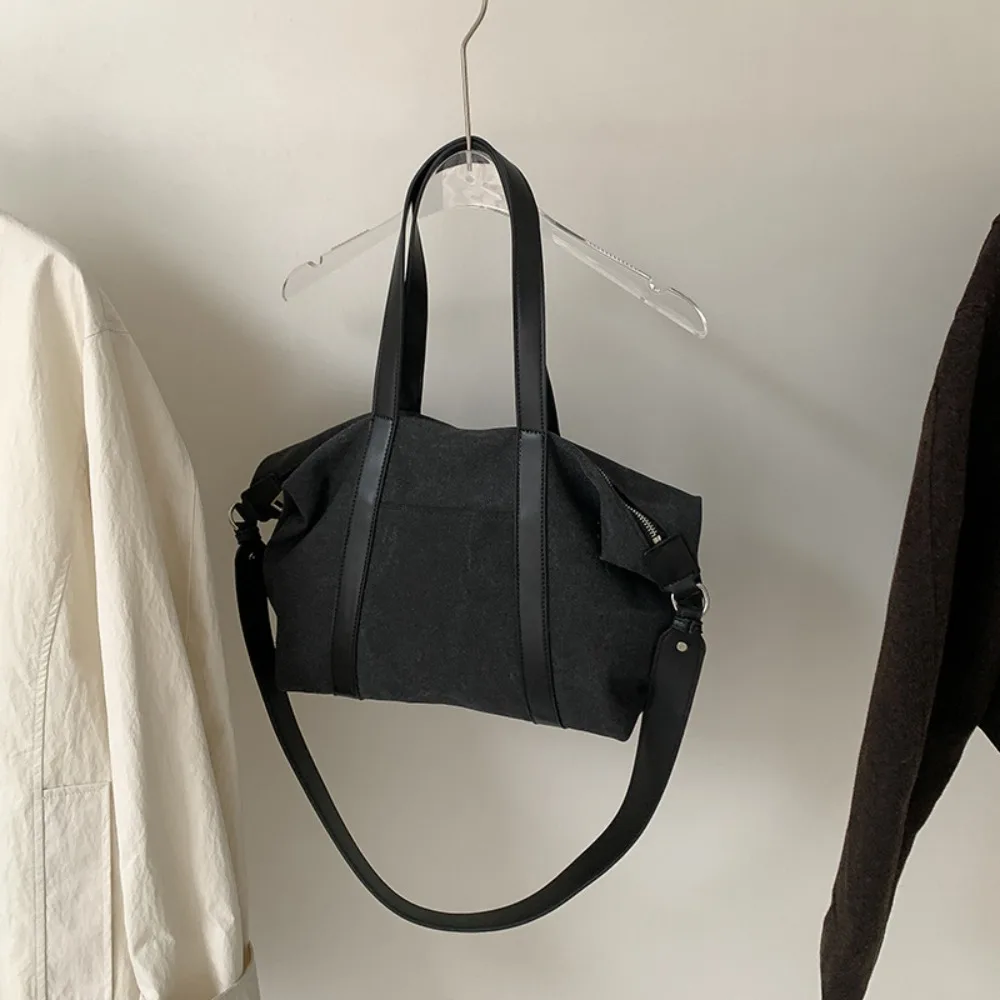 

Осень 202, женские холщовые сумки через плечо, большие вместительные лоскутные сумки-тоут для путешествий, сумки на плечо