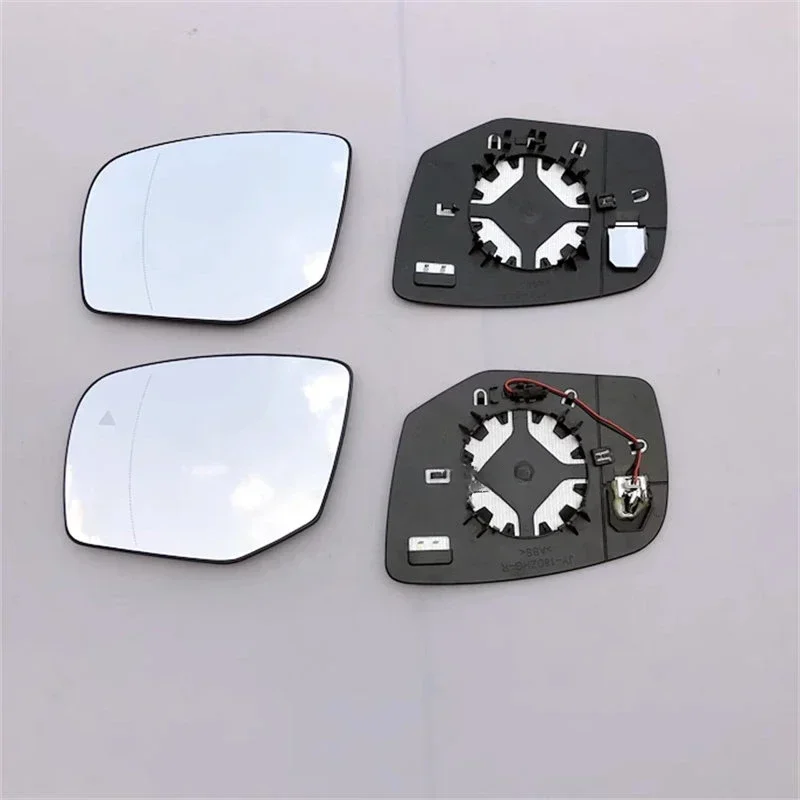 

Rear Heated Mirror Glass Cover Frame Turn Signal Light for Jeep Commander 2018 2019 2020 2021 2022 Grand Commander 2018-2022