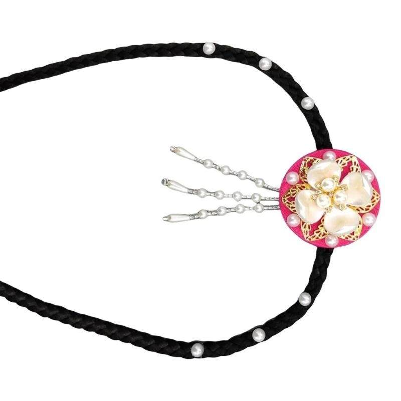 

Handmade Hair Accessories Colorful Elegant Hairpin Traditional Headband 15UB