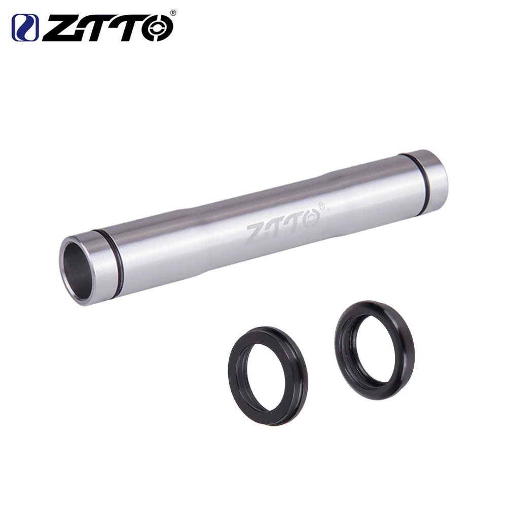 ZTTO MTB Bike Front Wheel Axle Adapter Thru Axle 15mm To 12mm Adapter Hub Conversion Shaft 100mm QR Quick Release Skewers