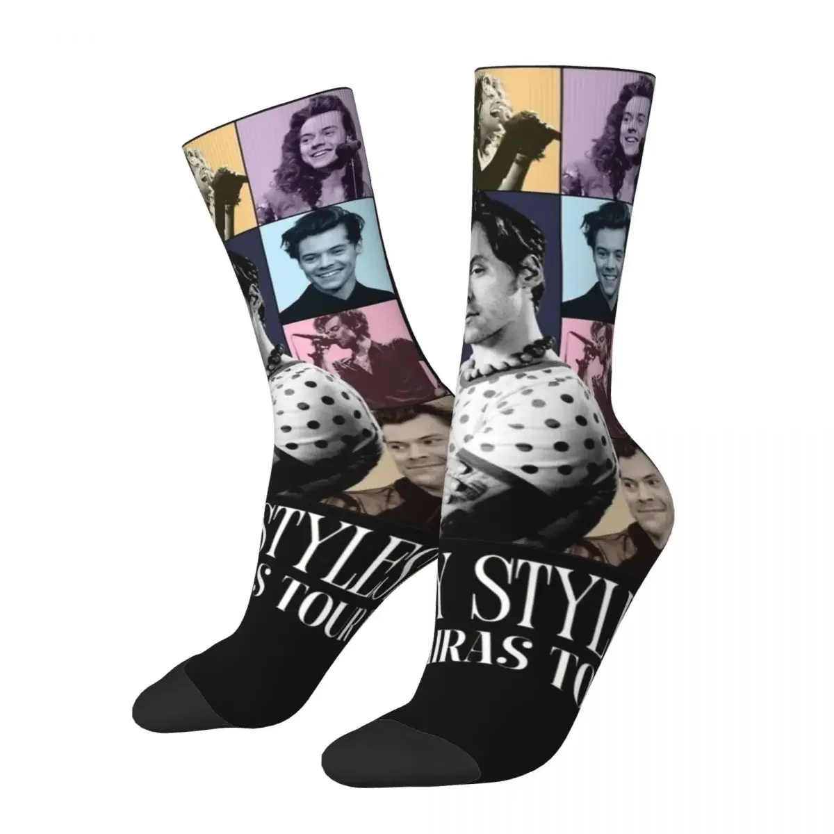 Winter Warm Crazy Design Unisex Harrys Styled Eras Tour Socks Breathable Football Socks