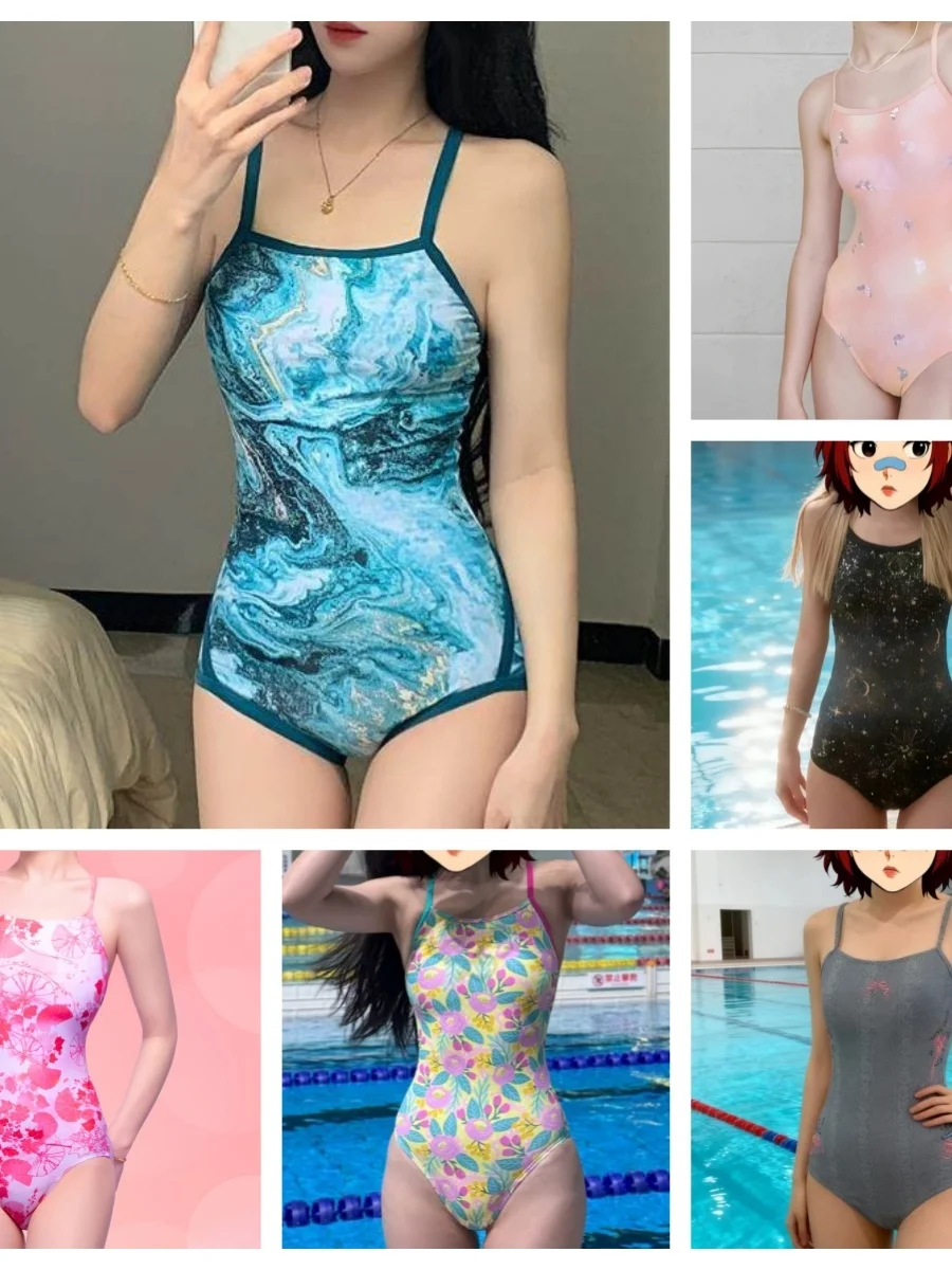

Корейский спортивный купальник для отдыха, женский, 2026, термо, модный, с легким ароматом, в стиле французского шика