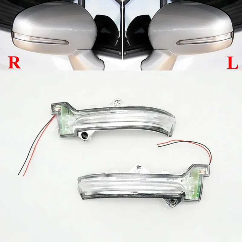 

For Suzuki Vitara 2016+ S-Cross 2014 2015 Side Rearview Mirror LED Turn Signal light Repeater Lamp