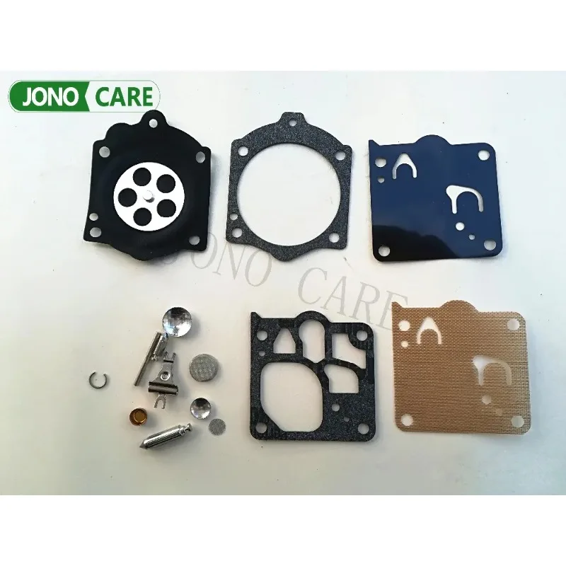 5sets K12-WG Walbro Overhaul Gasket Carburetor Kit WG 6 7 8 9 10 for Husqvarna 3120 3120xp Chainsaw parts 272 268 MS660