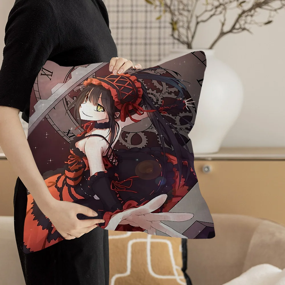 T-Tokisaki K-Kurum Cushion Cover Pillowcase Upholstery Sofa Throw Pillow Home Decor Pillowcas