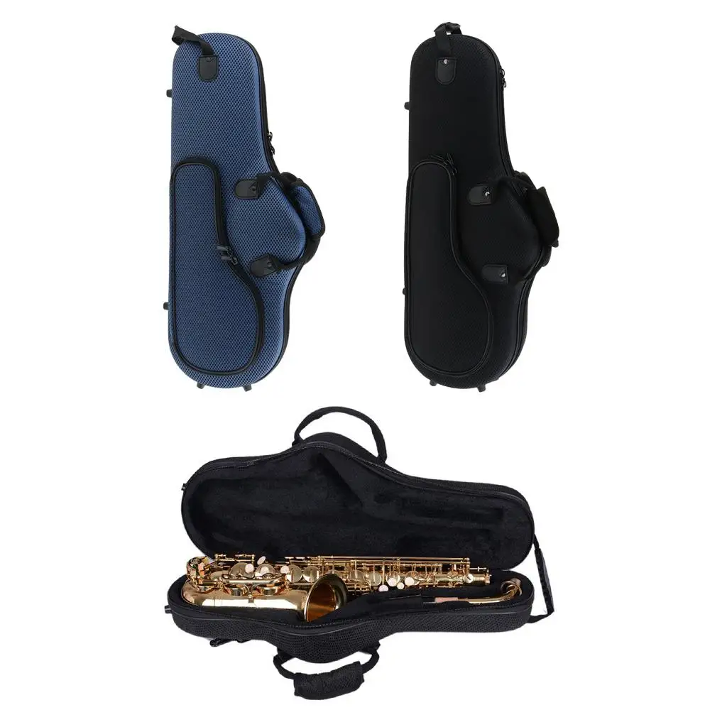 Alto Saxophone Carrying Case Waterproof Oxford Cloth Gig Bag Exquisite Storage Box for Musical Instrument