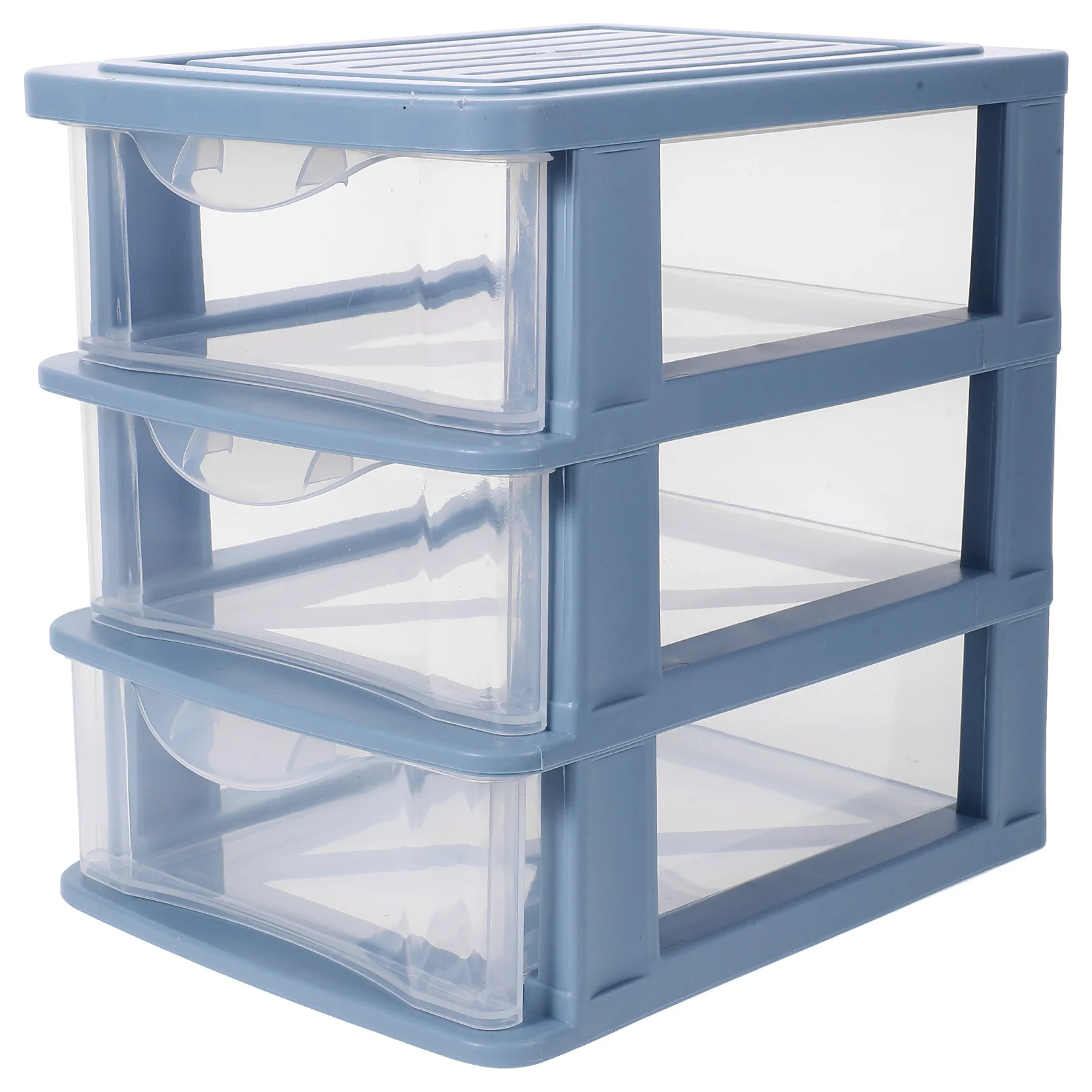 Desktop Drawer Organizer 3-Layer Multi-Function Desk Storage Box Small Drawer Cosmetics Makeup Vanity Organizer