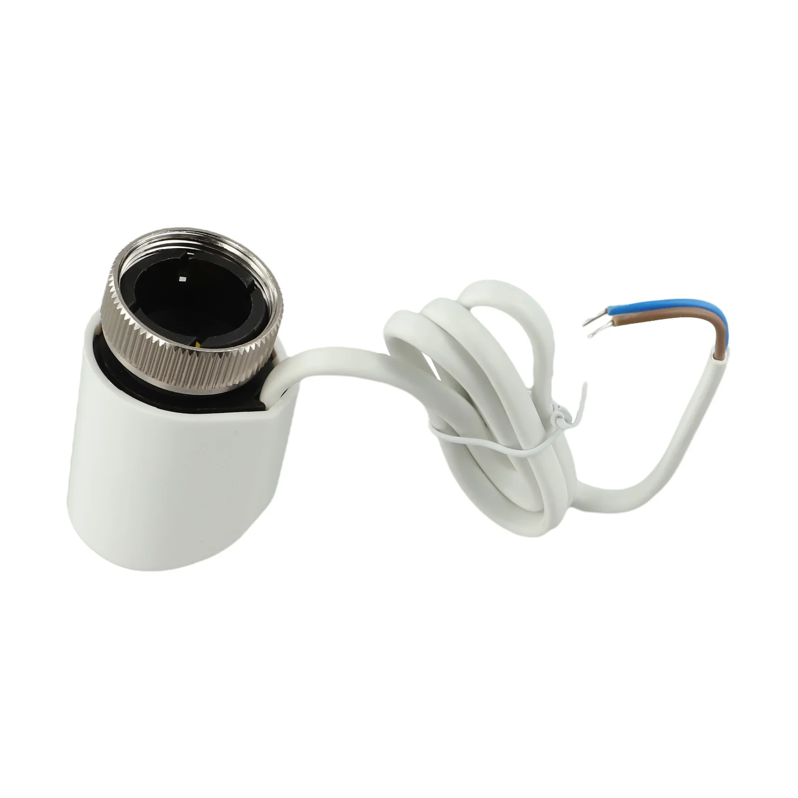 White Floor Heating Actuator Energy Efficient Heating Solution Programmable Heating Device Long-lasting Performance