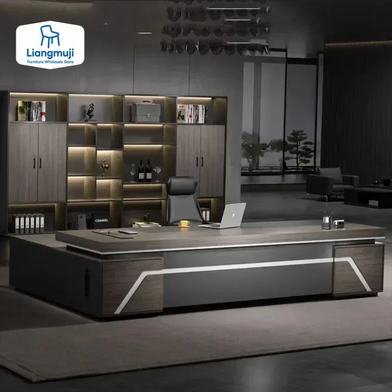 

Minimalist Desk Elevable Corner Computer Desks Multifunction Home Furniture Professional Office Automatic Bedroom Writing Table