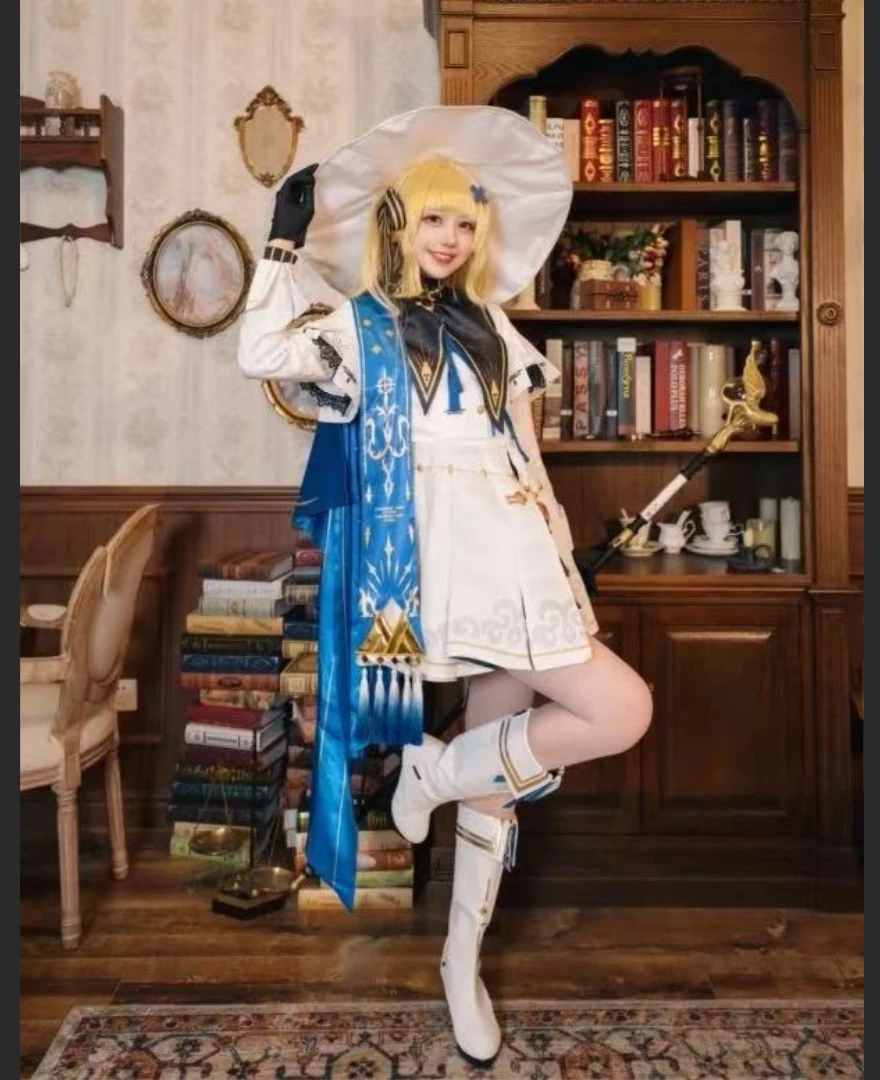 

cosplay anime Wuthering Waves Cosplay Costume Phoebe the Resonator Hidden Sea Conclave Cleric Outfit 5-Star Game