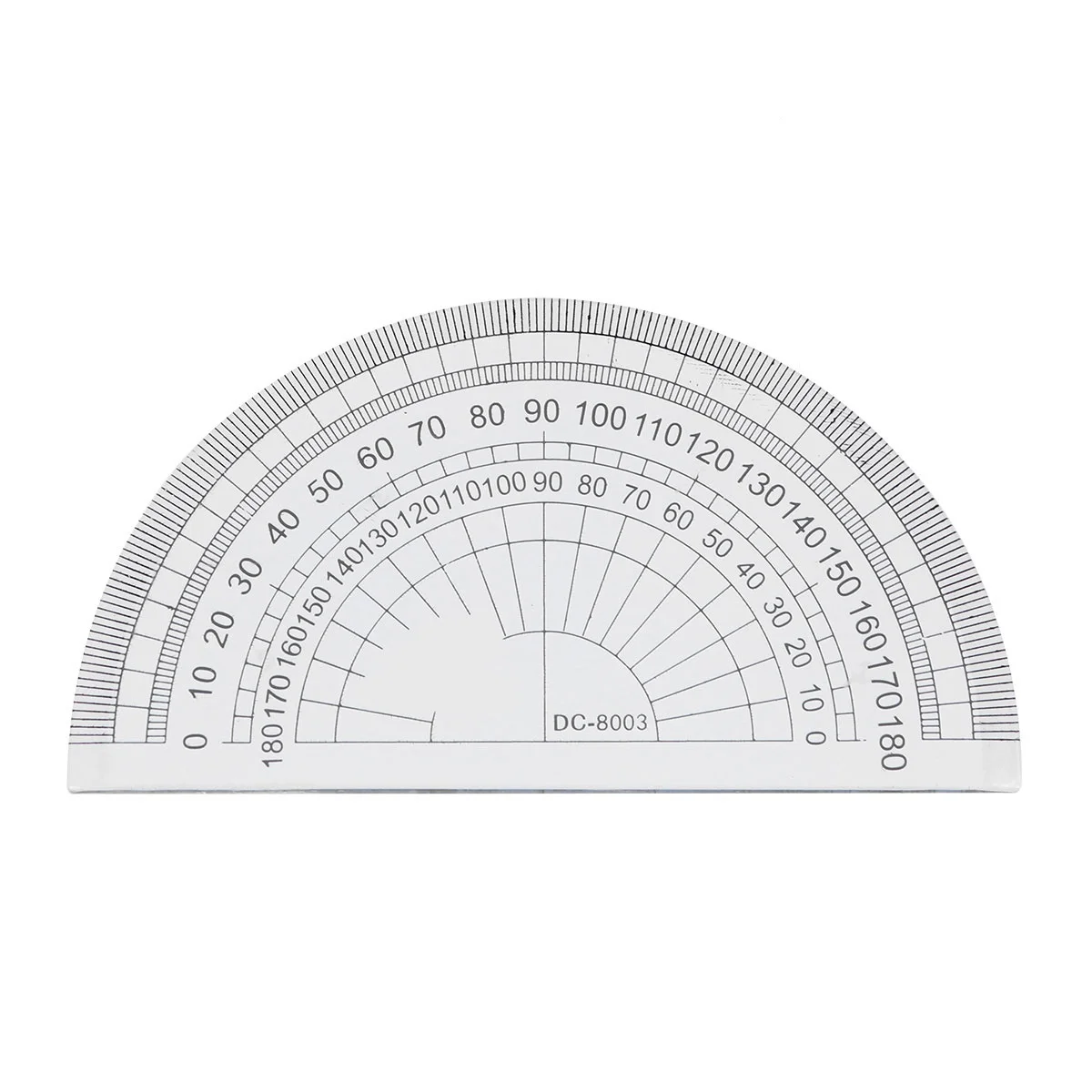 36 قطعة منقلة بلاستيكية 180 درجة قياس زاوية واضحة مساطر الرياضيات لطلاب المدارس مستلزمات المعلم المكتبي