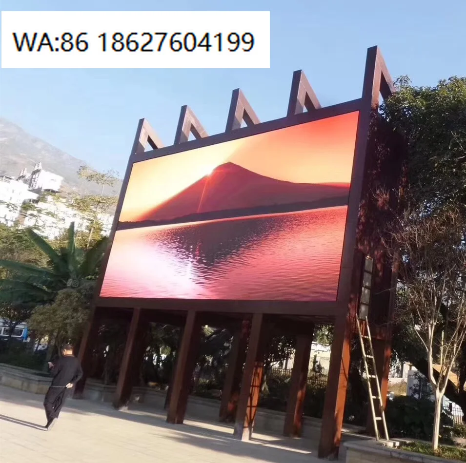 Digital Signage Advertising Display Wholesale 4mm Outdoor Waterproof Led Screen Tv 256m128mm Outdoor Led Screen