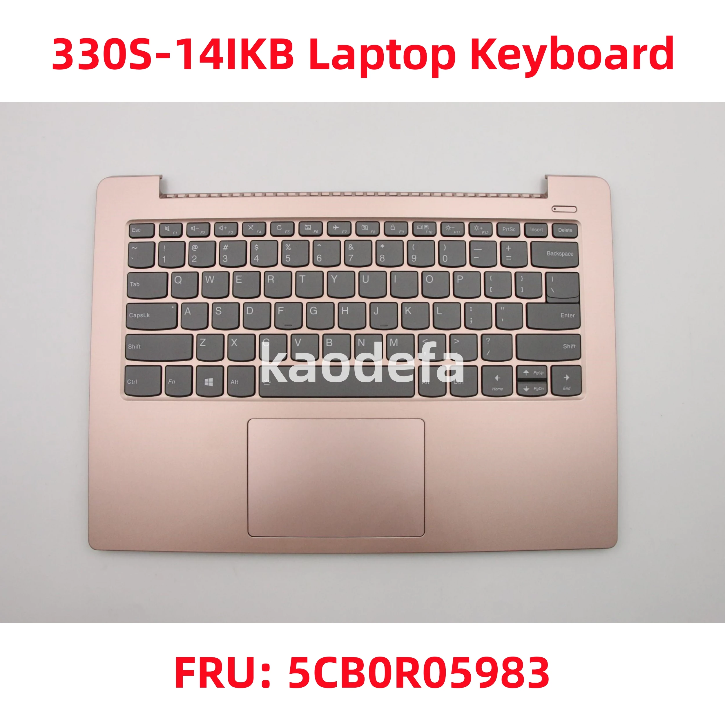 For Lenovo ideapad 330S-14IKB 330S-14AST Laptop Keyboard FRU: 5CB0R05983