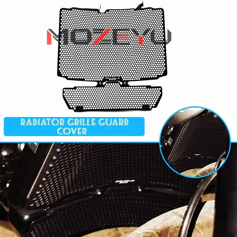 

For MV Agusta Brutale 800 Radiator And Oil Cooler Guard 2016-2025 2024 Radiator Grille Guard Cover Oil Cooler Guard Protection