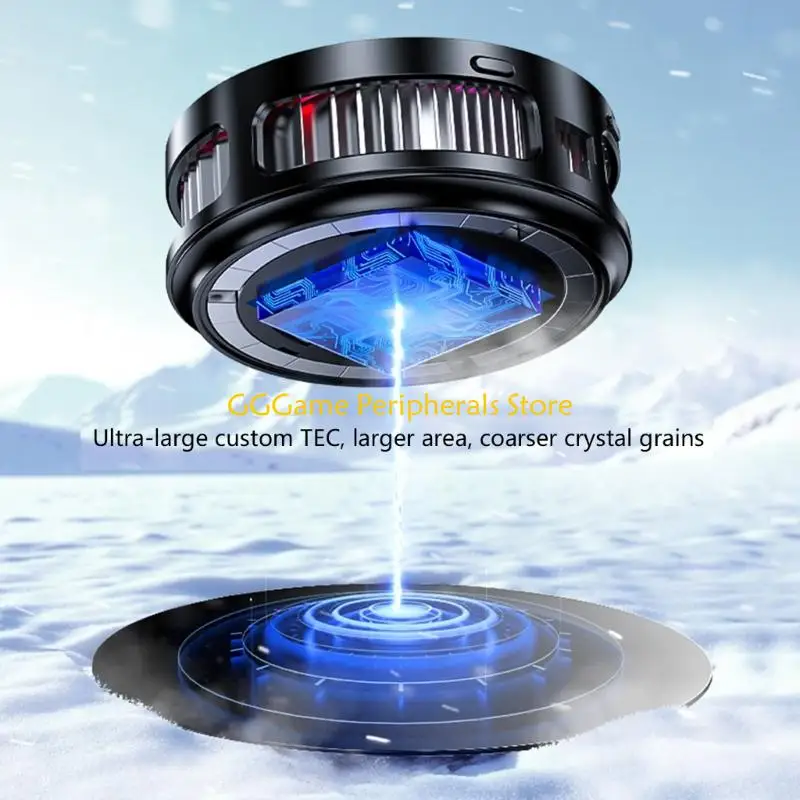 U55B Cooling Fan 4 Gear Adjustable Radiator Low Noise Cooling System