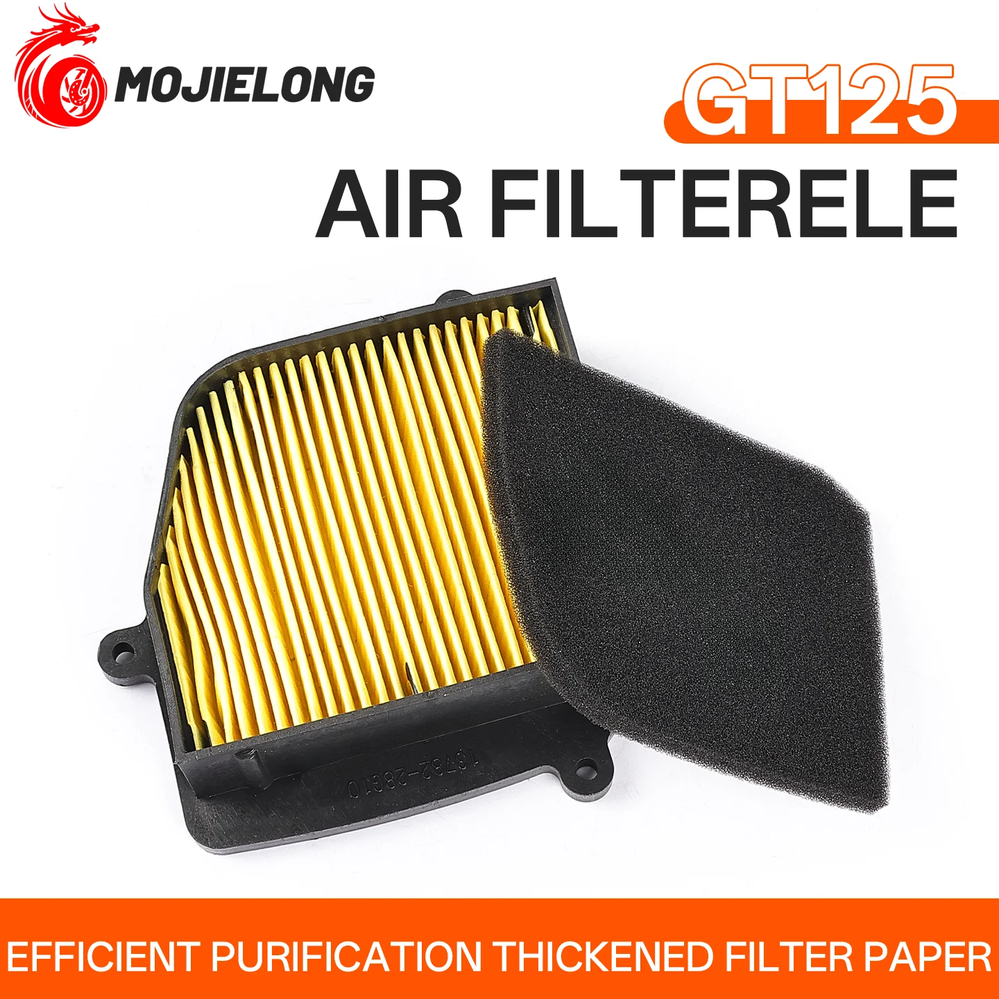 

Applicable to: Suzuki, Junchi, GT125 motorcycles. Air filter for the filter element, QS125-5A-C filter component.