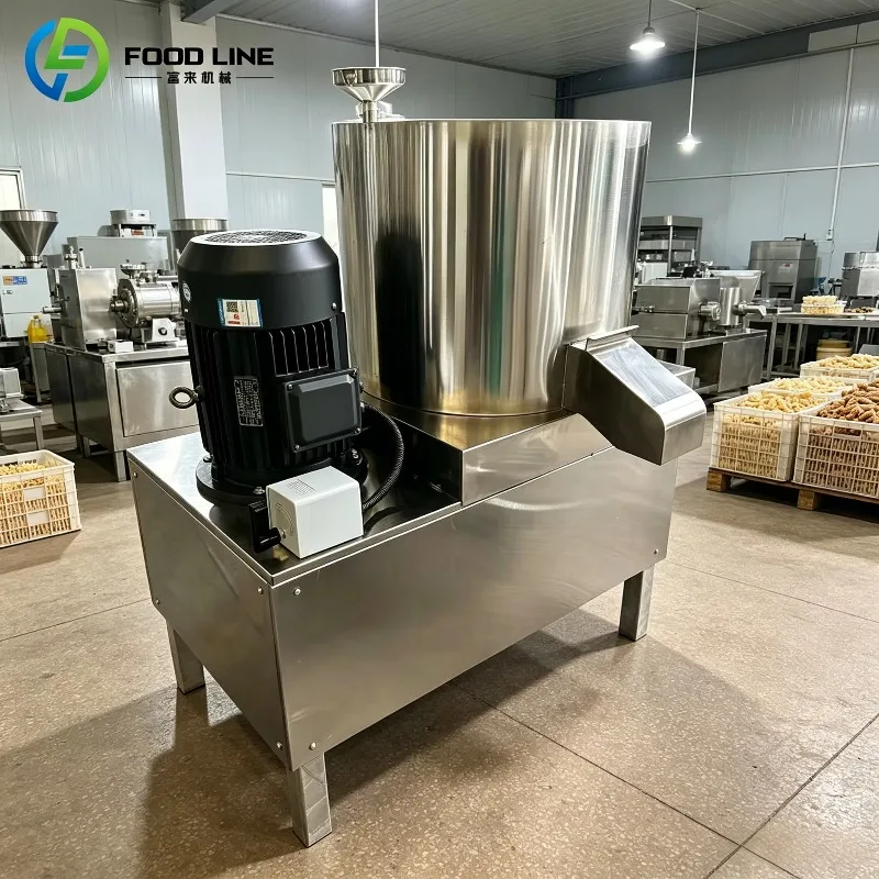 Customized Commercial Automatic Screw Puffed Snack Extruder Machine