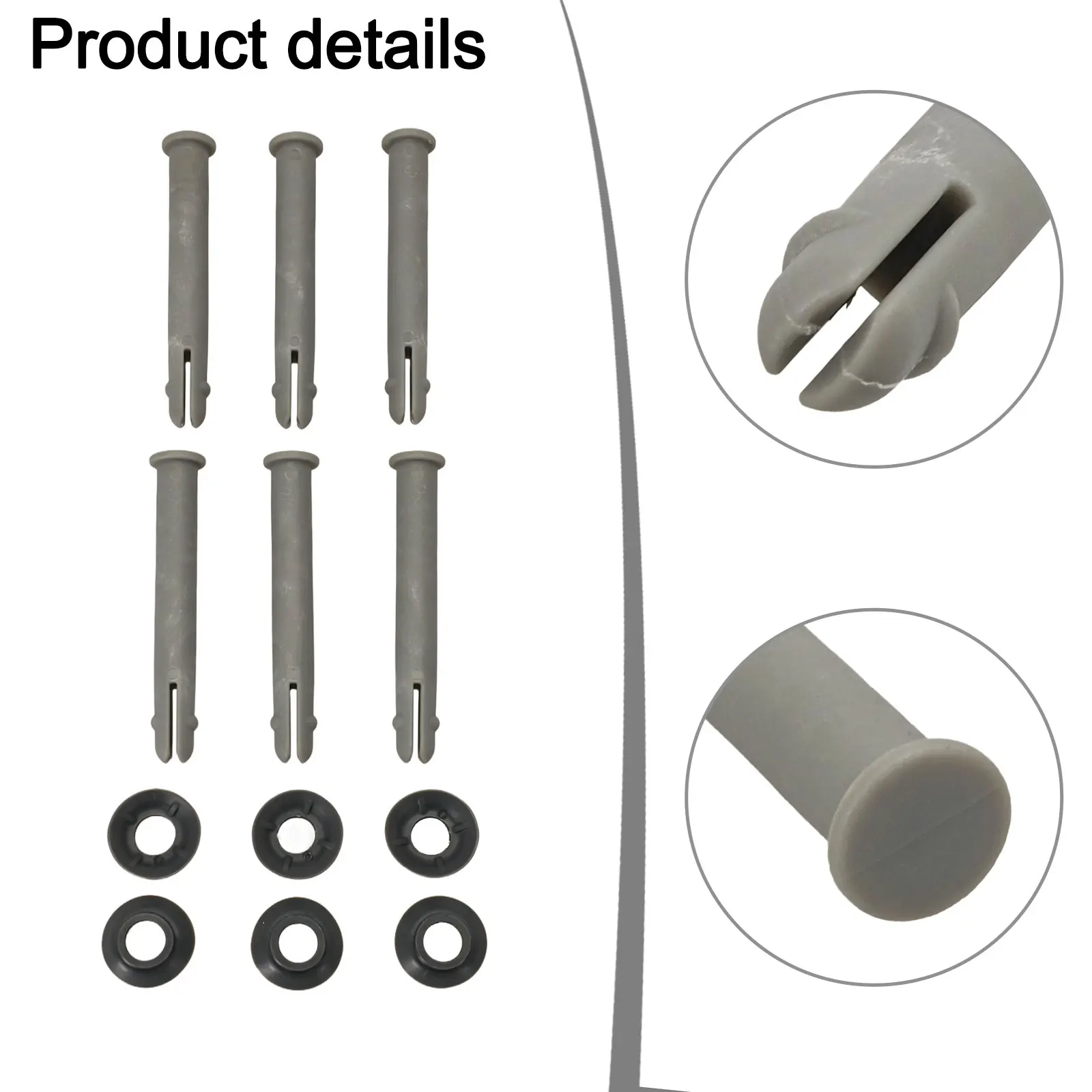 For Power Steel Pools Gasket Set Pool Maintenance 6 Piece Set Essential Pool Maintenance Kit Versatile Compatibility