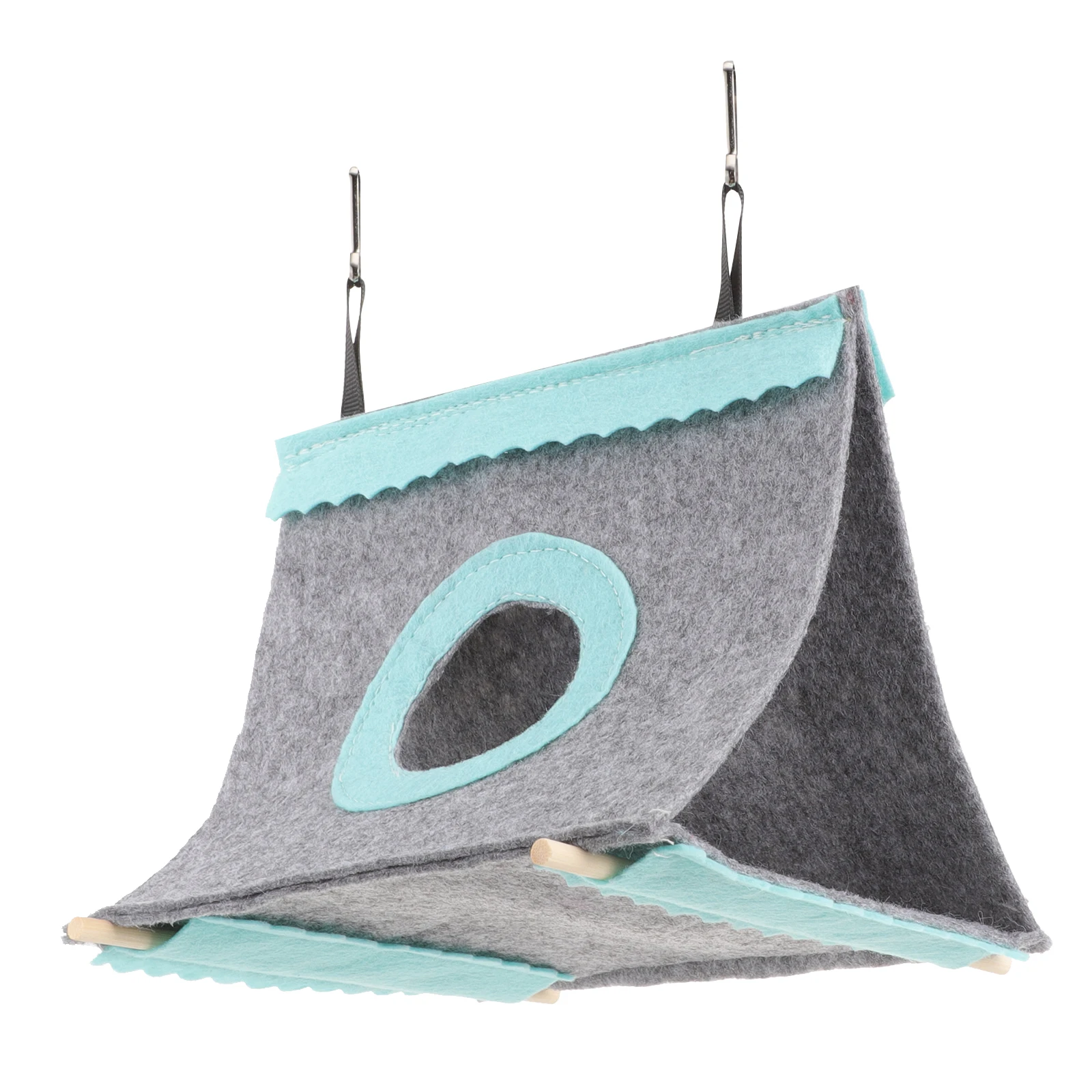 

Breathable Bird Tent Large Size Durable Comfortable Pet Activity Hammock Pet Bird Hammock Hanging Hut Triangle Nest Warm