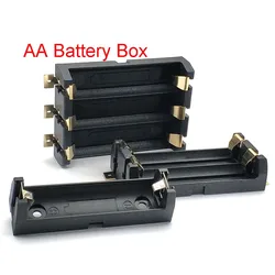 AA Battery Holder SMT SMD THM 14500 Battery Case AA Box 1/2/3 Slot AA SMT THM 14500 Standard Battery Box