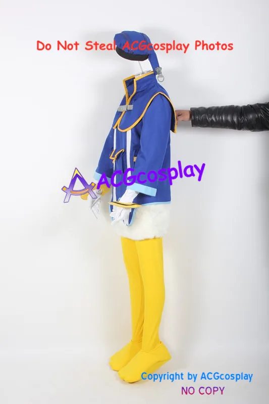 Kingdom Hearts Donald Duck Cosplay Costume acgcosplay include headgear image 3