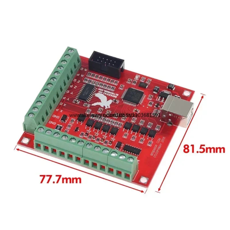 Breakout board CNC USB MACH3 100Khz 4 axis interface driver motion controller driver board