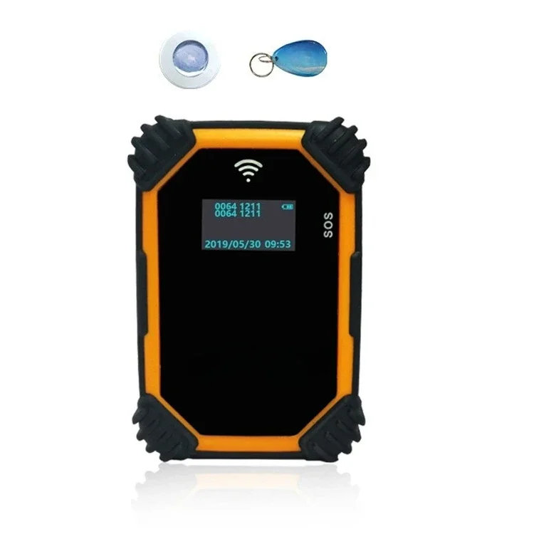 4G/GPRS/GPS RFID Tag Security Real Time Guard Tour Patrol Monitoring System with Cloud Software and Mobile APP
