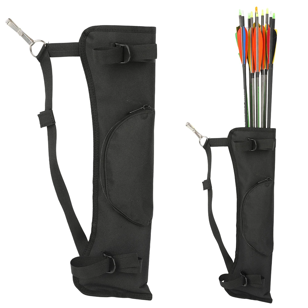 

Traditional Recurve Bow Quiver Oxford Fabric Lightweight Portable Adjustable Durable Outdoor Hunting Target Shooting Practice