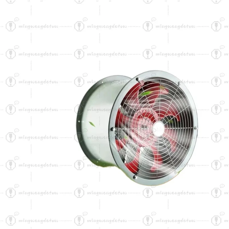 

High Temperature Resistant Axial Fan, 220V/380V, Quiet, Oil-proof & Moisture-proof, Industrial & Kitchen Ventilation Exhaust Fan