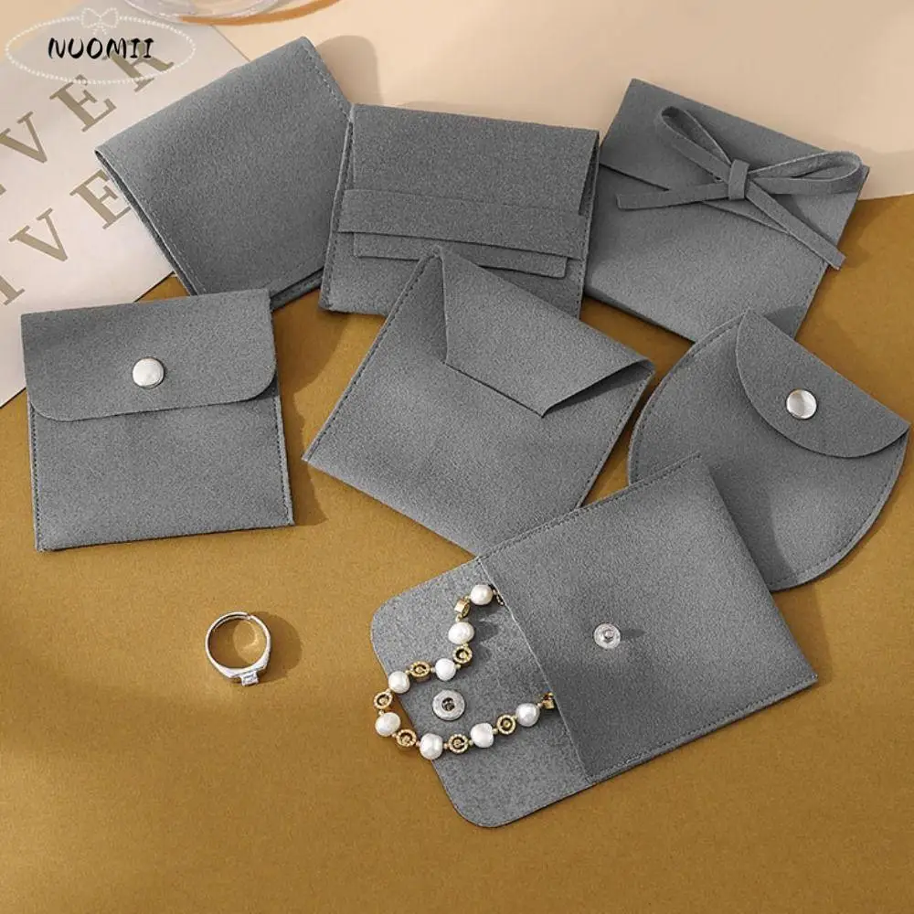 

5 шт., бархатная сумка для упаковки ювелирных изделий, браслет, ожерелье, большая вместительная коробка для демонстрации ювелирных изделий, кольца, серьги, органайзер, легкий роскошный светильник